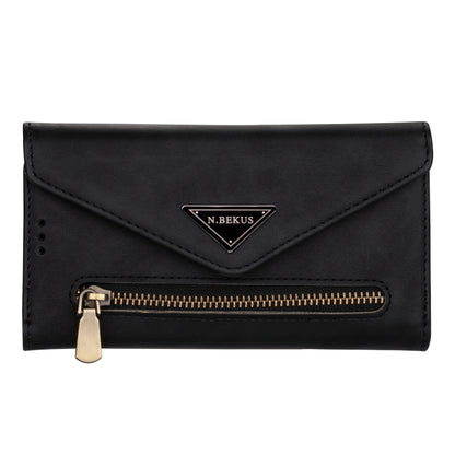 Skin Feel Zipper Horizontal Flip Leather Case with Holder & Card Slots & Photo Frame & Lanyard & Long Rope, For iPhone XR, For iPhone XS Max
