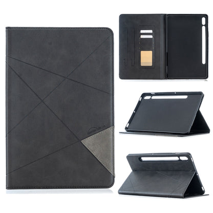 Rhombus Texture Horizontal Flip Magnetic Leather Case with Holder & Card Slots, For Samsung Galaxy Tab S8 / Galaxy Tab S7 T870, For Amazon Kindle Fire HD8 (2020)