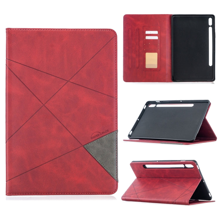 Rhombus Texture Horizontal Flip Magnetic Leather Case with Holder & Card Slots, For Samsung Galaxy Tab S8 / Galaxy Tab S7 T870, For Amazon Kindle Fire HD8 (2020)