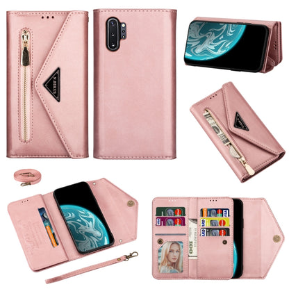 Skin Feel Zipper Horizontal Flip Leather Case with Holder & Card Slots & Photo Frame & Lanyard & Long Rope, For Samsung Galaxy Note10+, For Samsung Galaxy S10, For Samsung Galaxy S10+, For Samsung Galaxy S10e, For Samsung Galaxy A21                    ...