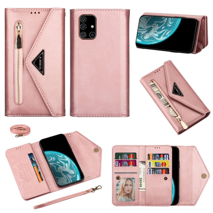 Skin Feel Zipper Horizontal Flip Leather Case with Holder & Card Slots & Photo Frame & Lanyard & Long Rope, For Samsung Galaxy Note10+, For Samsung Galaxy S10, For Samsung Galaxy S10+, For Samsung Galaxy S10e, For Samsung Galaxy A21                    ...