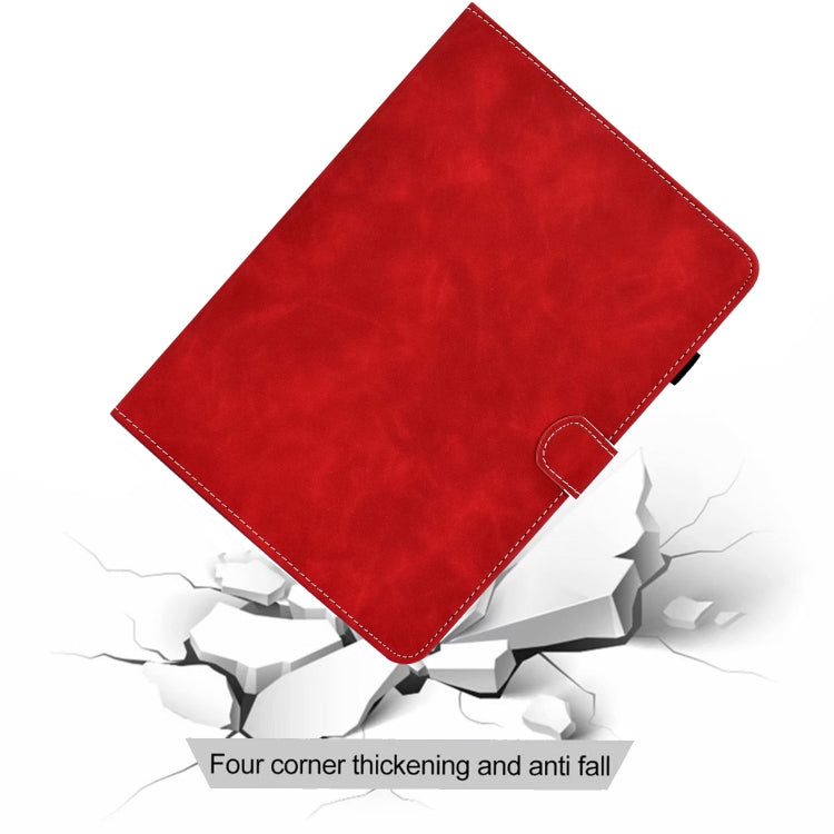 Cowhide Texture Horizontal Flip Leather Case with Holder & Card Slots & Sleep / Wake-up Function, For Samsung Galaxy Tab S8 / Galaxy Tab S7 T870
