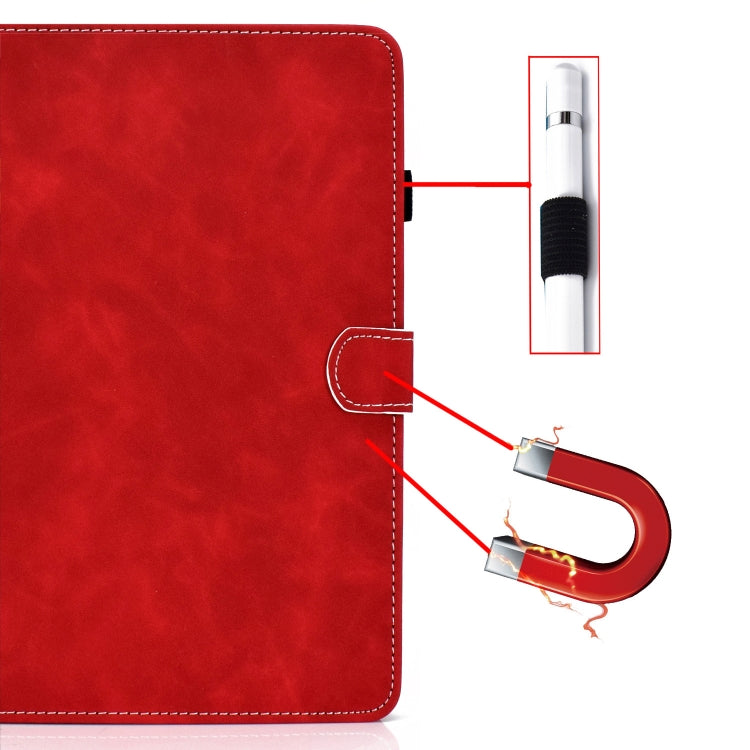 Cowhide Texture Horizontal Flip Leather Case with Holder & Card Slots & Sleep / Wake-up Function, For Samsung Galaxy Tab S8 / Galaxy Tab S7 T870