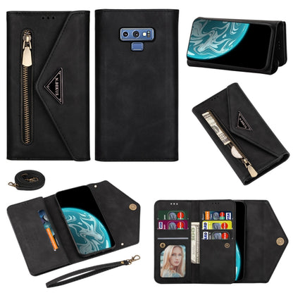 Skin Feel Zipper Horizontal Flip Leather Case with Holder & Card Slots & Photo Frame & Lanyard & Long Rope, For Samsung Galaxy A6 (2018), For Samsung Galaxy A7 (2018) / A750, For Samsung Galaxy J4 (2018), For Samsung Galaxy J7 (2018)                   ...