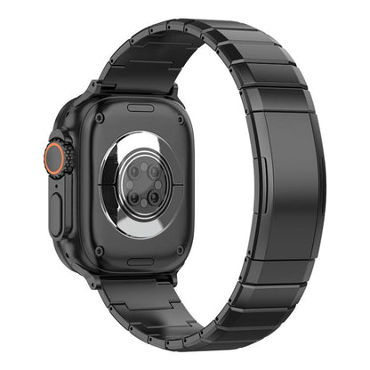 One-Bead Pure Titanium Buckle Watch Band, For Apple Watch 46mm / 49mm / 45mm / 44mm, For Apple Watch 42mm / 41mm / 40mm / 38mm