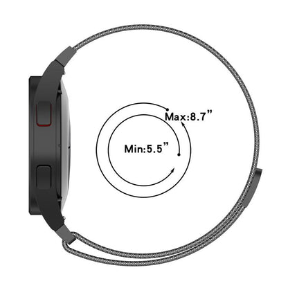 xDfind Milan Magnetic Quick Release Stainless Steel Watch Band, For Samsung Galaxy Watch7 / FE / 6 / 5 / 4