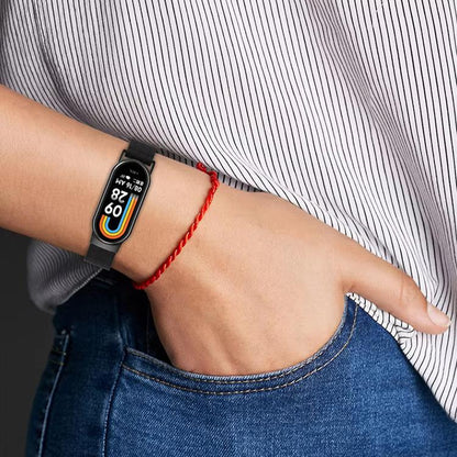 xDfind Milan Magnetic Stainless Steel Watch Band, For Xiaomi Band 10 Pro/9 Pro/Redmi Watch 6/5/4, For Xiaomi Smart Band 10/10 NFC/9/9 NFC/8/8 NFC, For Xiaomi Smart Band 10 / 10 NFC / 9 / 9 NFC, For Redmi Watch 5 / Watch 4                               ...