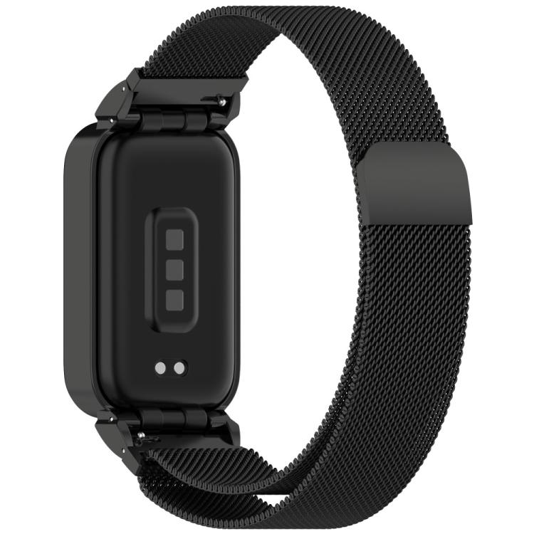 xDfind Watch Frame Integrated Milan Magnetic Metal Watch Band, For Xiaomi Band 10 Pro/9 Pro/Redmi Watch 6/5/4, For Redmi Watch 5 / Watch 4, For Redmi Band 3 / Xiaomi Smart Band 9 Active, For Redmi Band 2 / Xiaomi Smart Band 8 Active