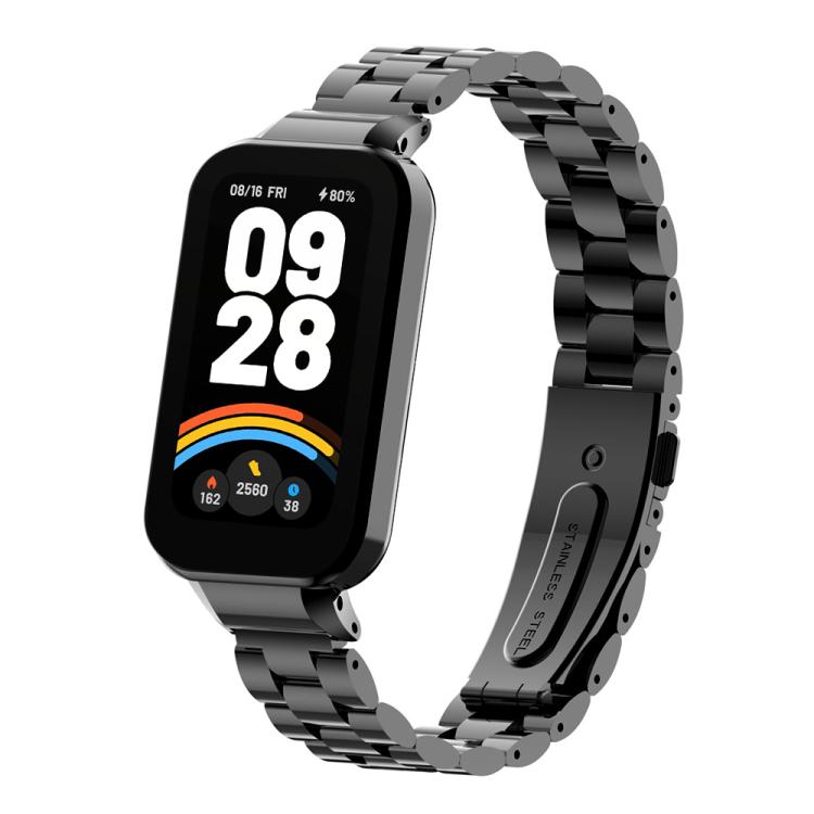 xDfind Watch Frame Integrated Three Beads Metal Watch Band, For Xiaomi Band 10 Pro/9 Pro/Redmi Watch 6/5/4, For Redmi Watch 5, For Redmi Band 3 / Xiaomi Smart Band 9 Active, For Redmi Watch 4, For Redmi Band 2 / Xiaomi Smart Band 8 Active              ...
