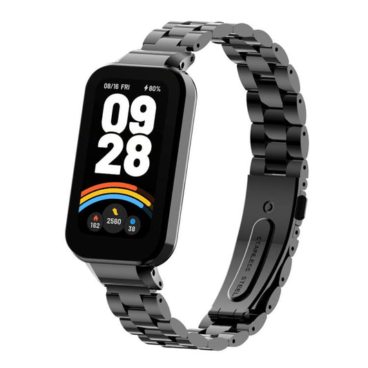 xDfind Watch Frame Integrated Three Beads Metal Watch Band, For Xiaomi Band 10 Pro/9 Pro/Redmi Watch 6/5/4, For Redmi Watch 5, For Redmi Band 3 / Xiaomi Smart Band 9 Active, For Redmi Watch 4, For Redmi Band 2 / Xiaomi Smart Band 8 Active              ...