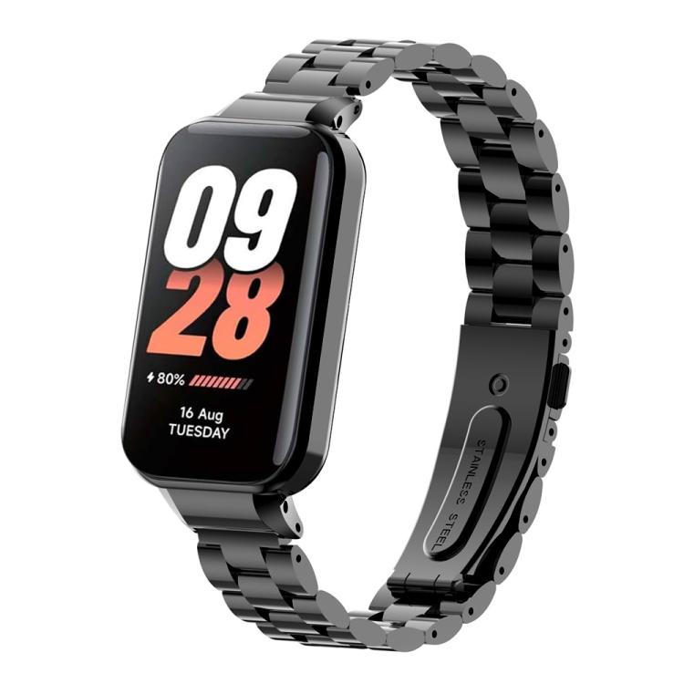 xDfind Watch Frame Integrated Three Beads Metal Watch Band, For Xiaomi Band 10 Pro/9 Pro/Redmi Watch 6/5/4, For Redmi Watch 5, For Redmi Band 3 / Xiaomi Smart Band 9 Active, For Redmi Watch 4, For Redmi Band 2 / Xiaomi Smart Band 8 Active              ...