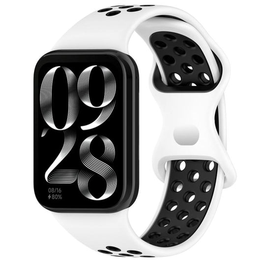 xDfind Dual Color Butterfly Buckle Silicone Watch Band, For Xiaomi Band 10 Pro/9 Pro/Redmi Watch 6/5/4, For Redmi Watch 5 / Redmi Watch 4