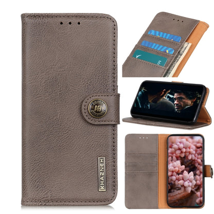 KHAZNEH Cowhide Texture Horizontal Flip Leather Case with Holder & Card Slots & Wallet, For Vivo Y20, For Samsung Galaxy M51