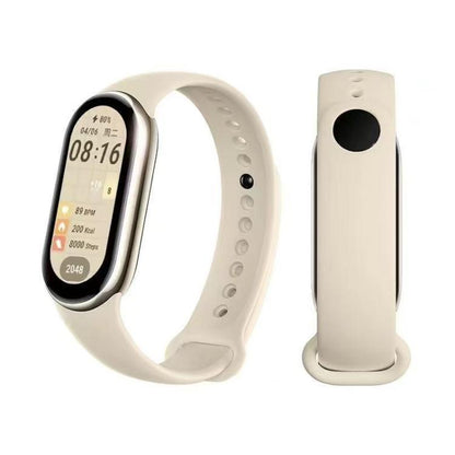 xDfind Metal Buckle Solid Color Silicone Watch Band, For Xiaomi Smart Band 10 / 9 / 8