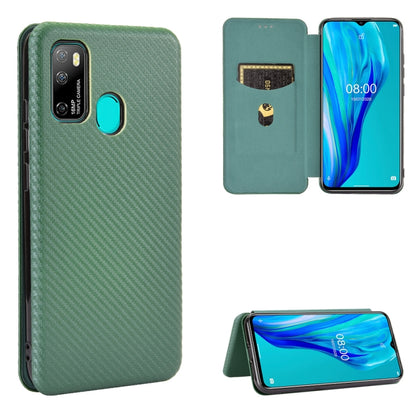 Carbon Fiber Texture Magnetic Horizontal Flip TPU + PC + PU Leather Case with Card Slot & Lanyard, For OPPO A53 / A32 (2020), For OPPO Reno3 Pro Overseas Version, For Doogee X95, For Asus Zenfone 7 ZS670KS / Zenfone 7 Pro ZS671KS                       ...