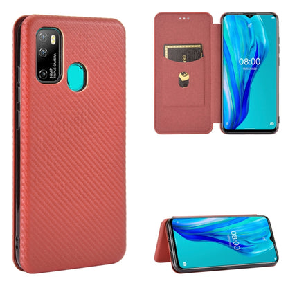 Carbon Fiber Texture Magnetic Horizontal Flip TPU + PC + PU Leather Case with Card Slot & Lanyard, For OPPO A53 / A32 (2020), For OPPO Reno3 Pro Overseas Version, For Doogee X95, For Asus Zenfone 7 ZS670KS / Zenfone 7 Pro ZS671KS                       ...