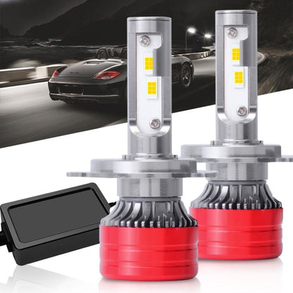 2pcs 25W 2500lm 6000K Car LED Headlight Bulb, 9004, 9005, 9006, 9007, H1, H4, H7, H11, H13