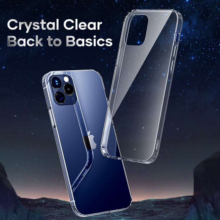 Rock Early Series Transparent TPU Shockproof Protective Case, For iPhone 12 mini, For iPhone 12 / 12 Pro, For iPhone 12 Pro Max