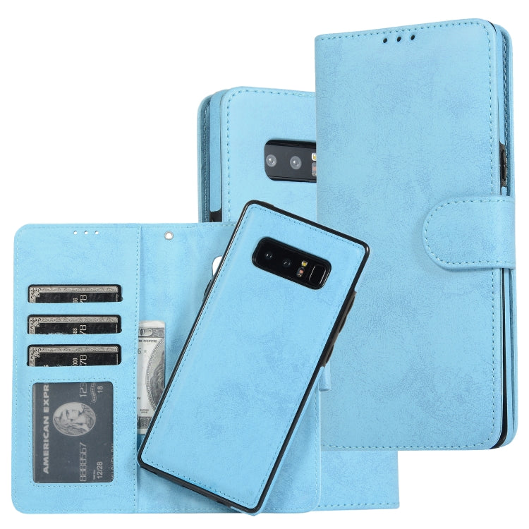 Retro 2 in 1 Detachable Magnetic Horizontal Flip TPU + PU Leather Case with Holder & Card Slots & Photo Frame & Wallet, For Samsung Galaxy Note8, For Samsung Galaxy Note9, For Samsung Galaxy Note10, For Samsung Galaxy Note10+, For Samsung Galaxy S8    ...