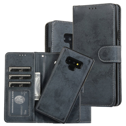 Retro 2 in 1 Detachable Magnetic Horizontal Flip TPU + PU Leather Case with Holder & Card Slots & Photo Frame & Wallet, For Samsung Galaxy Note8, For Samsung Galaxy Note9, For Samsung Galaxy Note10, For Samsung Galaxy Note10+, For Samsung Galaxy S8    ...