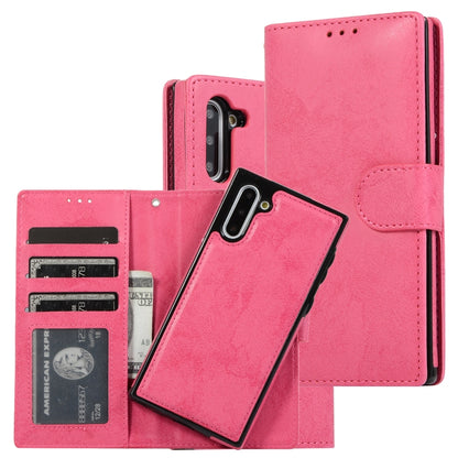 Retro 2 in 1 Detachable Magnetic Horizontal Flip TPU + PU Leather Case with Holder & Card Slots & Photo Frame & Wallet, For Samsung Galaxy Note8, For Samsung Galaxy Note9, For Samsung Galaxy Note10, For Samsung Galaxy Note10+, For Samsung Galaxy S8    ...