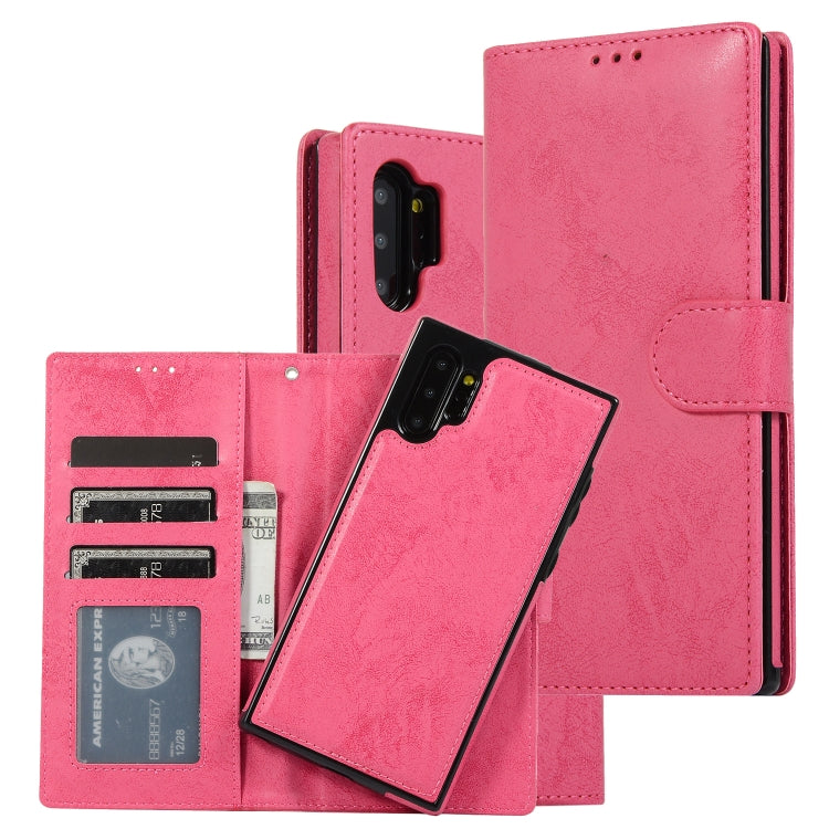 Retro 2 in 1 Detachable Magnetic Horizontal Flip TPU + PU Leather Case with Holder & Card Slots & Photo Frame & Wallet, For Samsung Galaxy Note8, For Samsung Galaxy Note9, For Samsung Galaxy Note10, For Samsung Galaxy Note10+, For Samsung Galaxy S8    ...