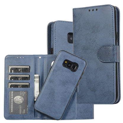 Retro 2 in 1 Detachable Magnetic Horizontal Flip TPU + PU Leather Case with Holder & Card Slots & Photo Frame & Wallet, For Samsung Galaxy Note8, For Samsung Galaxy Note9, For Samsung Galaxy Note10, For Samsung Galaxy Note10+, For Samsung Galaxy S8    ...