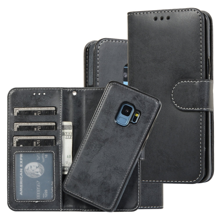 Retro 2 in 1 Detachable Magnetic Horizontal Flip TPU + PU Leather Case with Holder & Card Slots & Photo Frame & Wallet, For Samsung Galaxy Note8, For Samsung Galaxy Note9, For Samsung Galaxy Note10, For Samsung Galaxy Note10+, For Samsung Galaxy S8    ...