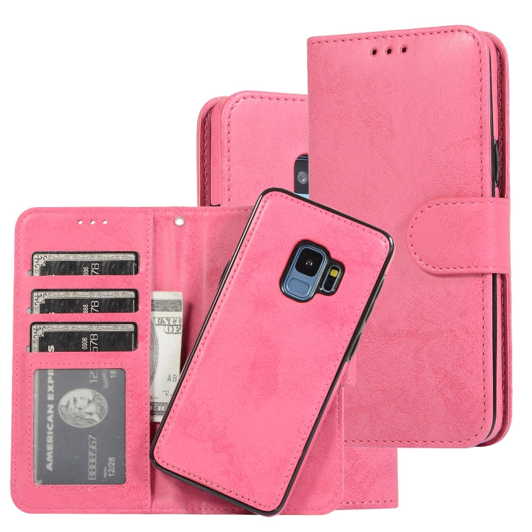 Retro 2 in 1 Detachable Magnetic Horizontal Flip TPU + PU Leather Case with Holder & Card Slots & Photo Frame & Wallet, For Samsung Galaxy Note8, For Samsung Galaxy Note9, For Samsung Galaxy Note10, For Samsung Galaxy Note10+, For Samsung Galaxy S8    ...
