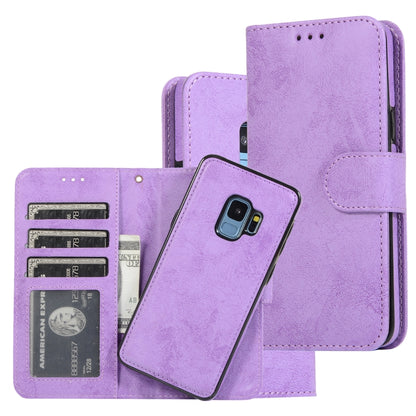 Retro 2 in 1 Detachable Magnetic Horizontal Flip TPU + PU Leather Case with Holder & Card Slots & Photo Frame & Wallet, For Samsung Galaxy Note8, For Samsung Galaxy Note9, For Samsung Galaxy Note10, For Samsung Galaxy Note10+, For Samsung Galaxy S8    ...