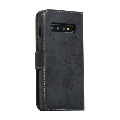Retro 2 in 1 Detachable Magnetic Horizontal Flip TPU + PU Leather Case with Holder & Card Slots & Photo Frame & Wallet, For Samsung Galaxy S10, For Samsung Galaxy S10e, For Samsung Galaxy S10+, For Samsung Galaxy S20, For Samsung Galaxy S20+           ...