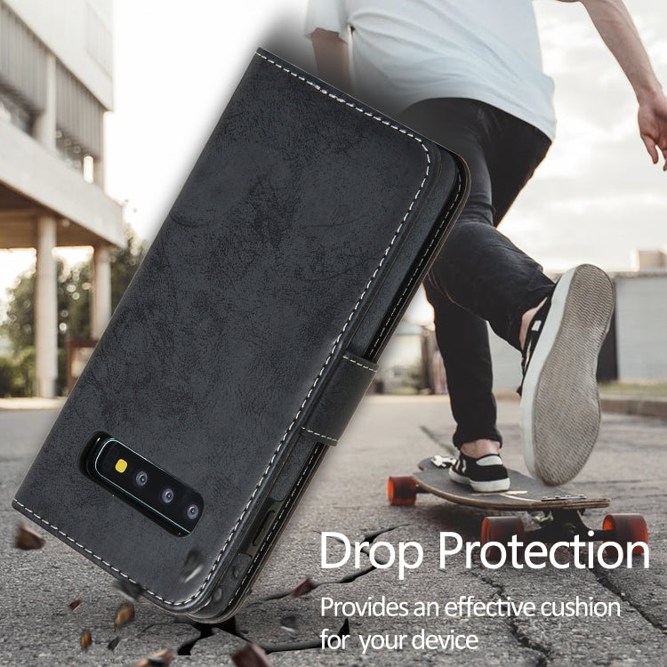 Retro 2 in 1 Detachable Magnetic Horizontal Flip TPU + PU Leather Case with Holder & Card Slots & Photo Frame & Wallet, For Samsung Galaxy S10, For Samsung Galaxy S10e, For Samsung Galaxy S10+, For Samsung Galaxy S20, For Samsung Galaxy S20+           ...