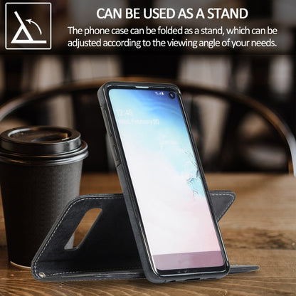 Retro 2 in 1 Detachable Magnetic Horizontal Flip TPU + PU Leather Case with Holder & Card Slots & Photo Frame & Wallet, For Samsung Galaxy S10, For Samsung Galaxy S10e, For Samsung Galaxy S10+, For Samsung Galaxy S20, For Samsung Galaxy S20+           ...