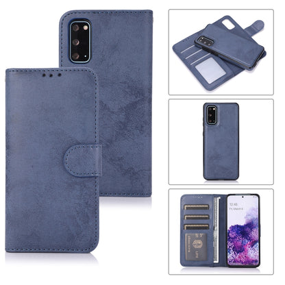 Retro 2 in 1 Detachable Magnetic Horizontal Flip TPU + PU Leather Case with Holder & Card Slots & Photo Frame & Wallet, For Samsung Galaxy S10, For Samsung Galaxy S10e, For Samsung Galaxy S10+, For Samsung Galaxy S20, For Samsung Galaxy S20+           ...