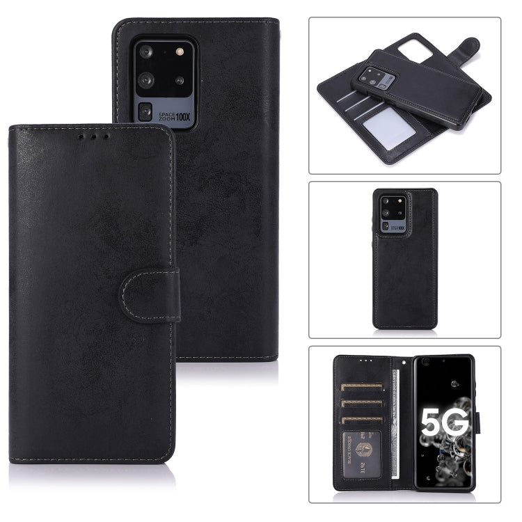 Retro 2 in 1 Detachable Magnetic Horizontal Flip TPU + PU Leather Case with Holder & Card Slots & Photo Frame & Wallet, For Samsung Galaxy S10, For Samsung Galaxy S10e, For Samsung Galaxy S10+, For Samsung Galaxy S20, For Samsung Galaxy S20+           ...