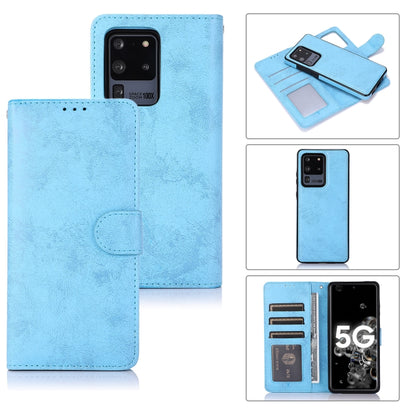 Retro 2 in 1 Detachable Magnetic Horizontal Flip TPU + PU Leather Case with Holder & Card Slots & Photo Frame & Wallet, For Samsung Galaxy S10, For Samsung Galaxy S10e, For Samsung Galaxy S10+, For Samsung Galaxy S20, For Samsung Galaxy S20+           ...
