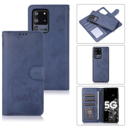 Retro 2 in 1 Detachable Magnetic Horizontal Flip TPU + PU Leather Case with Holder & Card Slots & Photo Frame & Wallet, For Samsung Galaxy S10, For Samsung Galaxy S10e, For Samsung Galaxy S10+, For Samsung Galaxy S20, For Samsung Galaxy S20+           ...