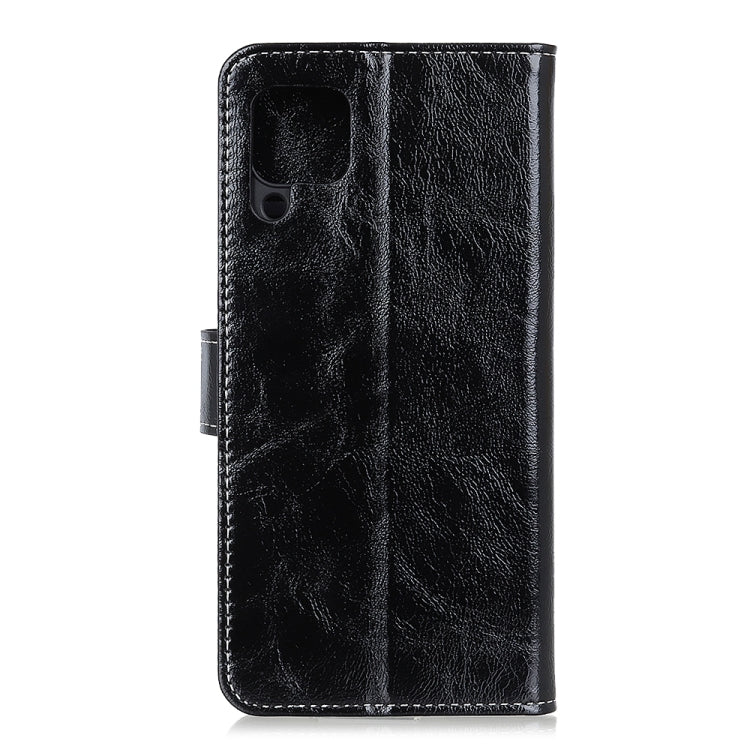 Retro Crazy Horse Texture Horizontal Flip Leather Case with Holder & Card Slots & Photo Frame & Wallet, For OPPO Realme X7 Pro, For Samsung Galaxy A42 5G