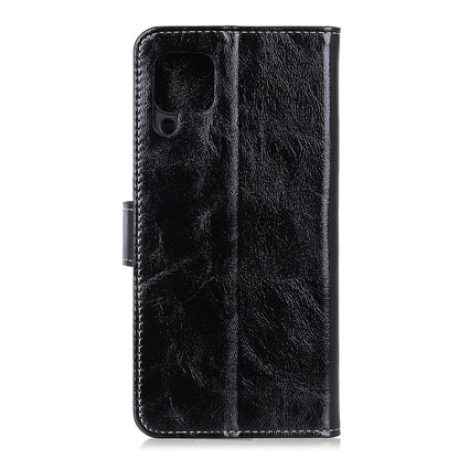 Retro Crazy Horse Texture Horizontal Flip Leather Case with Holder & Card Slots & Photo Frame & Wallet, For OPPO Realme X7 Pro, For Samsung Galaxy A42 5G
