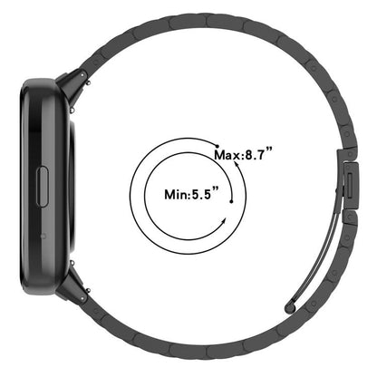 xDfind Three-Bead Stainless Steel Metal Watch Band, For Redmi Watch 3