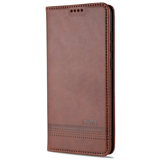 AZNS Magnetic Calf Texture Horizontal Flip Leather Case with Card Slots & Holder & Wallet, For Samsung Galaxy A11, For Samsung Galaxy A21s, For Samsung Galaxy A31, For Samsung Galaxy A41, For Samsung Galaxy A51, For Samsung Galaxy A71                  ...