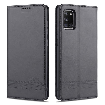 AZNS Magnetic Calf Texture Horizontal Flip Leather Case with Card Slots & Holder & Wallet, For Samsung Galaxy A11, For Samsung Galaxy A21s, For Samsung Galaxy A31, For Samsung Galaxy A41, For Samsung Galaxy A51, For Samsung Galaxy A71                  ...