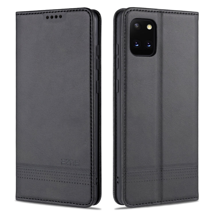 AZNS Magnetic Calf Texture Horizontal Flip Leather Case with Card Slots & Holder & Wallet, For Samsung Galaxy A11, For Samsung Galaxy A21s, For Samsung Galaxy A31, For Samsung Galaxy A41, For Samsung Galaxy A51, For Samsung Galaxy A71                  ...