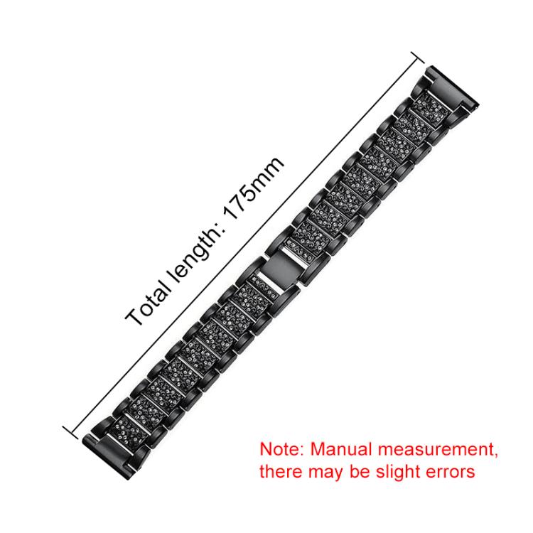 xDfind Diamond Jewelry Stainless Steel Watch Band, For Xiaomi Band 10 Pro / 9 Pro / Redmi Watch 6, For Xiaomi Smart Band 10 / 9 / 8 / NFC 14mm, For Redmi Watch 3 Active / Lite 20mm, For Redmi Watch 3 20mm