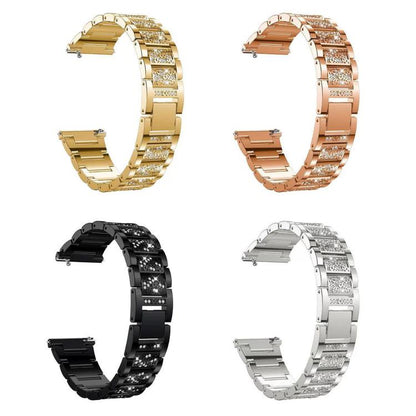 xDfind Diamond Jewelry Stainless Steel Watch Band, For Xiaomi Band 10 Pro / 9 Pro / Redmi Watch 6, For Xiaomi Smart Band 10 / 9 / 8 / NFC 14mm, For Redmi Watch 3 Active / Lite 20mm, For Redmi Watch 3 20mm
