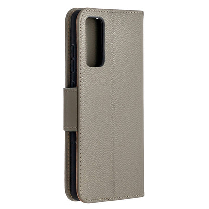Litchi Texture Pure Color Horizontal Flip PU Leather Case with Holder & Card Slots & Wallet & Lanyard, For Galaxy S20 FE 5G / S20 Lite, For Samsung Galaxy S20 FE 5G / S20 Lite