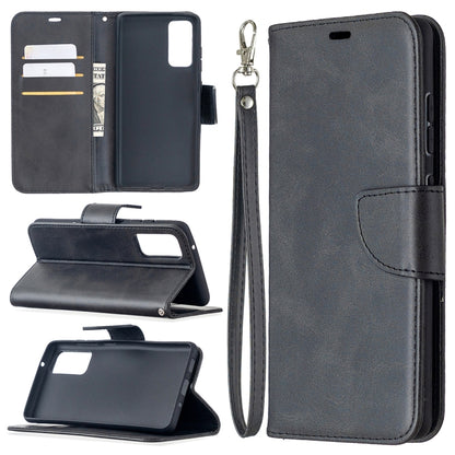 Lambskin Texture Pure Color Horizontal Flip PU Leather Case with Holder & Card Slots & Wallet & Lanyard, For Galaxy S20 FE 5G / S20 Lite, For Samsung Galaxy S20 FE 5G / S20 Lite