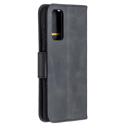Lambskin Texture Pure Color Horizontal Flip PU Leather Case with Holder & Card Slots & Wallet & Lanyard, For Galaxy S20 FE 5G / S20 Lite, For Samsung Galaxy S20 FE 5G / S20 Lite