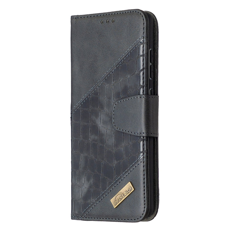 Matching Color Crocodile Texture Horizontal Flip PU Leather Case with Wallet & Holder & Card Slots, For Galaxy S20 FE 5G / S20 Lite