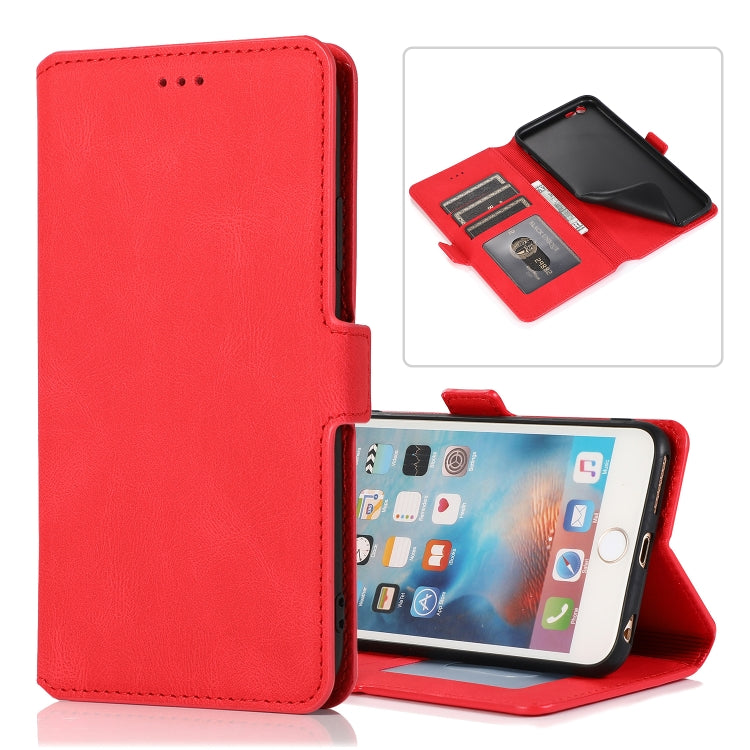 Retro Magnetic Closing Clasp Horizontal Flip Leather Case with Holder & Card Slots & Photo Frame & Wallet, For iPhone 6, For iPhone 6 Plus, For iPhone SE 2022 / SE 2020 / 8 / 7, For iPhone 8 Plus / 7 Plus, For iPhone 11, For iPhone 11 Pro              ...